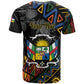 Personalized Central African Republic T shirt Protea - African Pattern