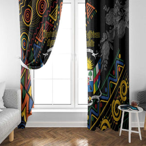 Central African Republic Window Curtain Protea - African Pattern