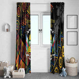 Central African Republic Window Curtain Protea - African Pattern