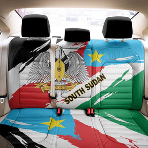 South Sudan Back Car Seat Cover East Africa - Grunge Flag Unique