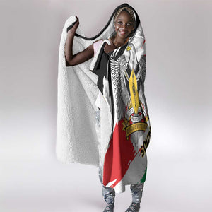 South Sudan Hooded Blanket East Africa - Grunge Flag Unique