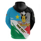 Personalized South Sudan Hoodie East Africa - Grunge Flag Unique