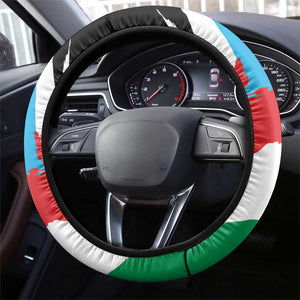 South Sudan Steering Wheel Cover East Africa - Grunge Flag Unique