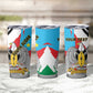 Personalized South Sudan Tumbler Cup East Africa - Grunge Flag Unique