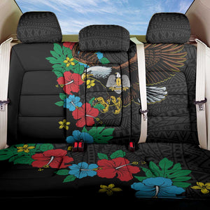 South Sudan Back Car Seat Cover African Pattern Hibiscus Floral