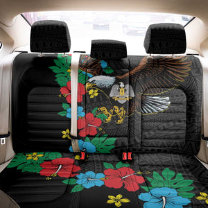 South Sudan Back Car Seat Cover African Pattern Hibiscus Floral