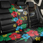 South Sudan Back Car Seat Cover African Pattern Hibiscus Floral