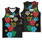 South Sudan Basketball Jersey African Pattern Hibiscus Floral LT01