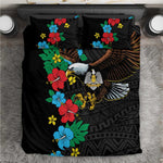 South Sudan Bedding Set African Pattern Hibiscus Floral