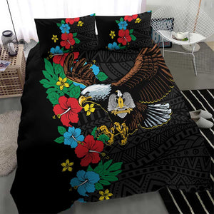 South Sudan Bedding Set African Pattern Hibiscus Floral