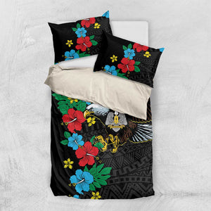 South Sudan Bedding Set African Pattern Hibiscus Floral