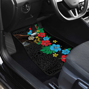 South Sudan Car Mats African Pattern Hibiscus Floral