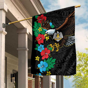 South Sudan Garden Flag African Pattern Hibiscus Floral