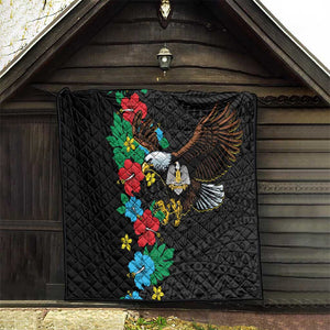 South Sudan Quilt African Pattern Hibiscus Floral