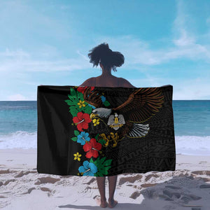 South Sudan Sarong African Pattern Hibiscus Floral