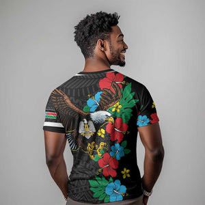 South Sudan T shirt African Pattern Hibiscus Floral