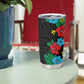 South Sudan Tumbler Cup African Pattern Hibiscus Floral