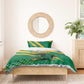 Afro Jamaica Cricket Tallawahs Bedding Set Fi Wi Tallawahs Champions