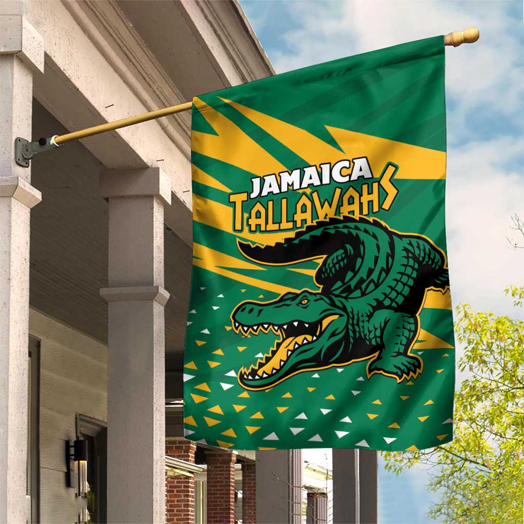 Afro Jamaica Cricket Tallawahs Garden Flag Fi Wi Tallawahs Champions