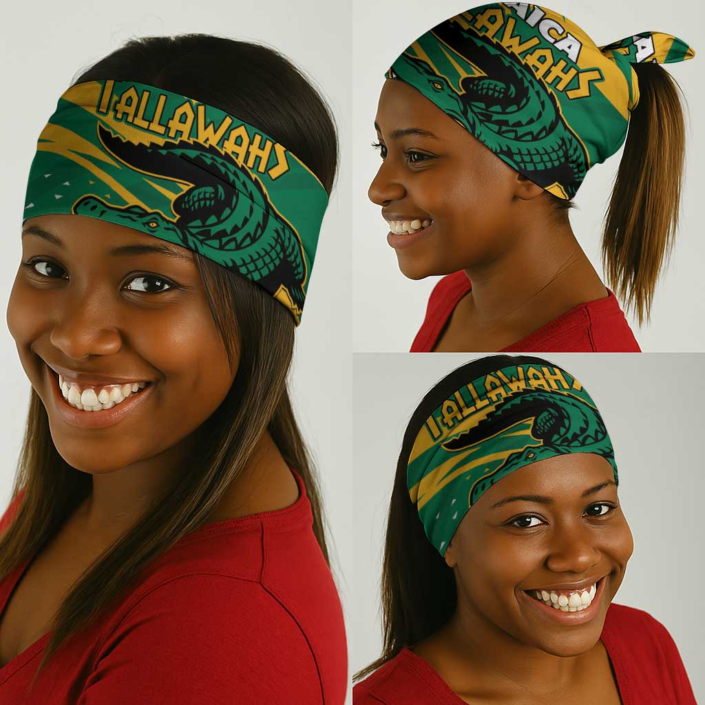 Afro Jamaica Cricket Tallawahs Neck Gaiter Fi Wi Tallawahs Champions LT01