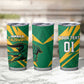 Custom Afro Jamaica Cricket Tallawahs Tumbler Cup Fi Wi Tallawahs Champions