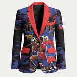 Personalized Haiti Soccer Pride Blazer Ayiti Nan Mondyal 2026