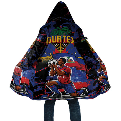 Personalized Haiti Soccer Pride Cloak Ayiti Nan Mondyal 2026