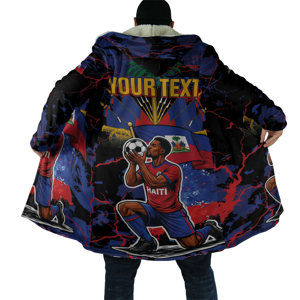 Personalized Haiti Soccer Pride Cloak Ayiti Nan Mondyal 2026