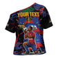 Personalized Haiti Soccer Pride Cross Shoulder Shirt Ayiti Nan Mondyal 2026