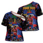 Personalized Haiti Soccer Pride Cross Shoulder Shirt Ayiti Nan Mondyal 2026