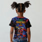 Personalized Haiti Soccer Pride Kid T shirt Ayiti Nan Mondyal 2026