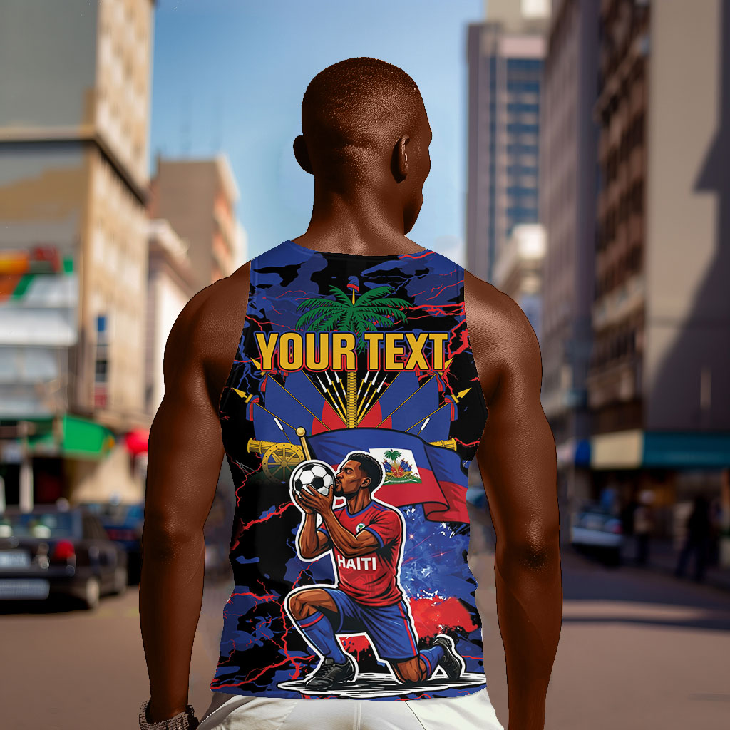 Personalized Haiti Soccer Pride Men Tank Top Ayiti Nan Mondyal 2026