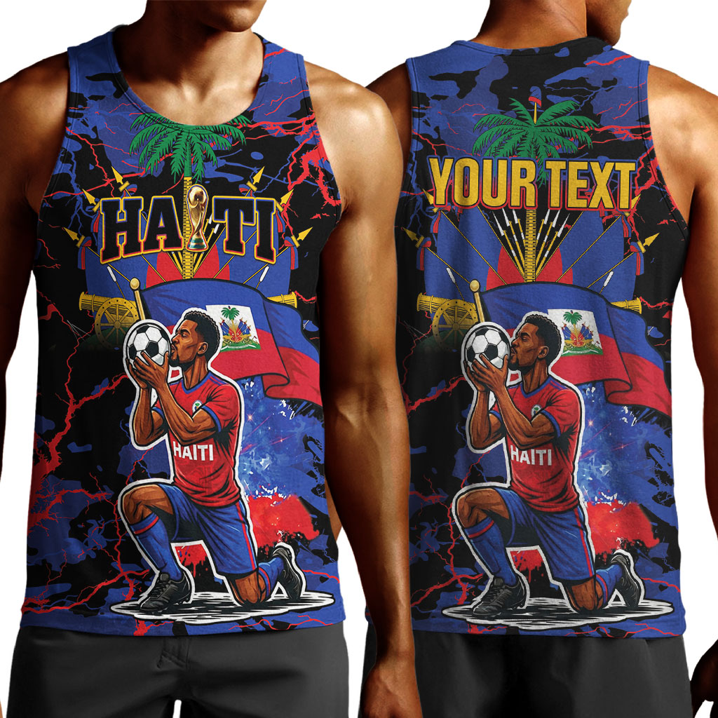 Personalized Haiti Soccer Pride Men Tank Top Ayiti Nan Mondyal 2026