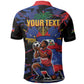 Personalized Haiti Soccer Pride Polo Shirt Ayiti Nan Mondyal 2026