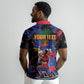 Personalized Haiti Soccer Pride Polo Shirt Ayiti Nan Mondyal 2026 LT01