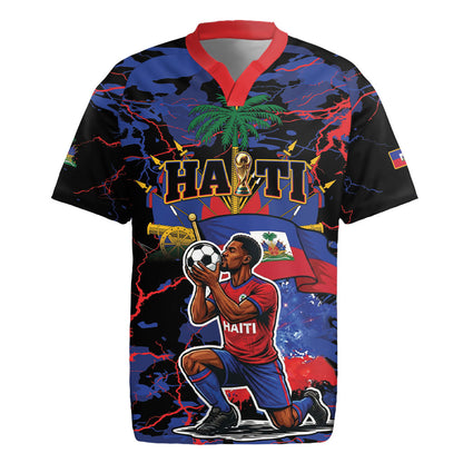 Personalized Haiti Soccer Pride Rugby Jersey Ayiti Nan Mondyal 2026