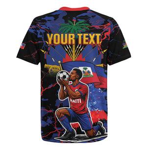 Personalized Haiti Soccer Pride Rugby Jersey Ayiti Nan Mondyal 2026
