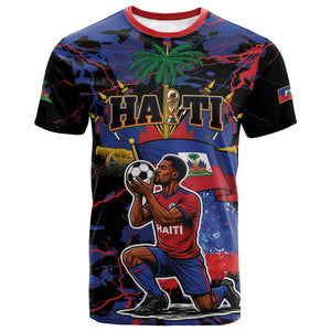 Personalized Haiti Soccer Pride T shirt Ayiti Nan Mondyal 2026