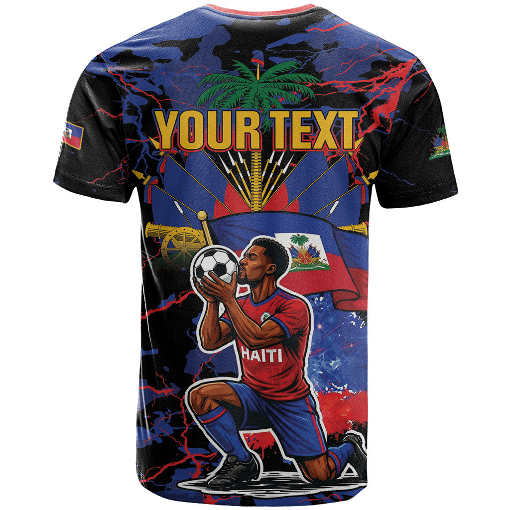 Personalized Haiti Soccer Pride T shirt Ayiti Nan Mondyal 2026