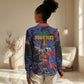 Personalized Haiti Soccer Pride Women Casual Shirt Ayiti Nan Mondyal 2026