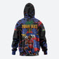 Personalized Haiti Soccer Pride Zip Hoodie Ayiti Nan Mondyal 2026