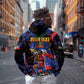 Personalized Haiti Soccer Pride Zip Hoodie Ayiti Nan Mondyal 2026