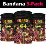 Uganda 64th Anniversary Neck Gaiter Happy Independence Day