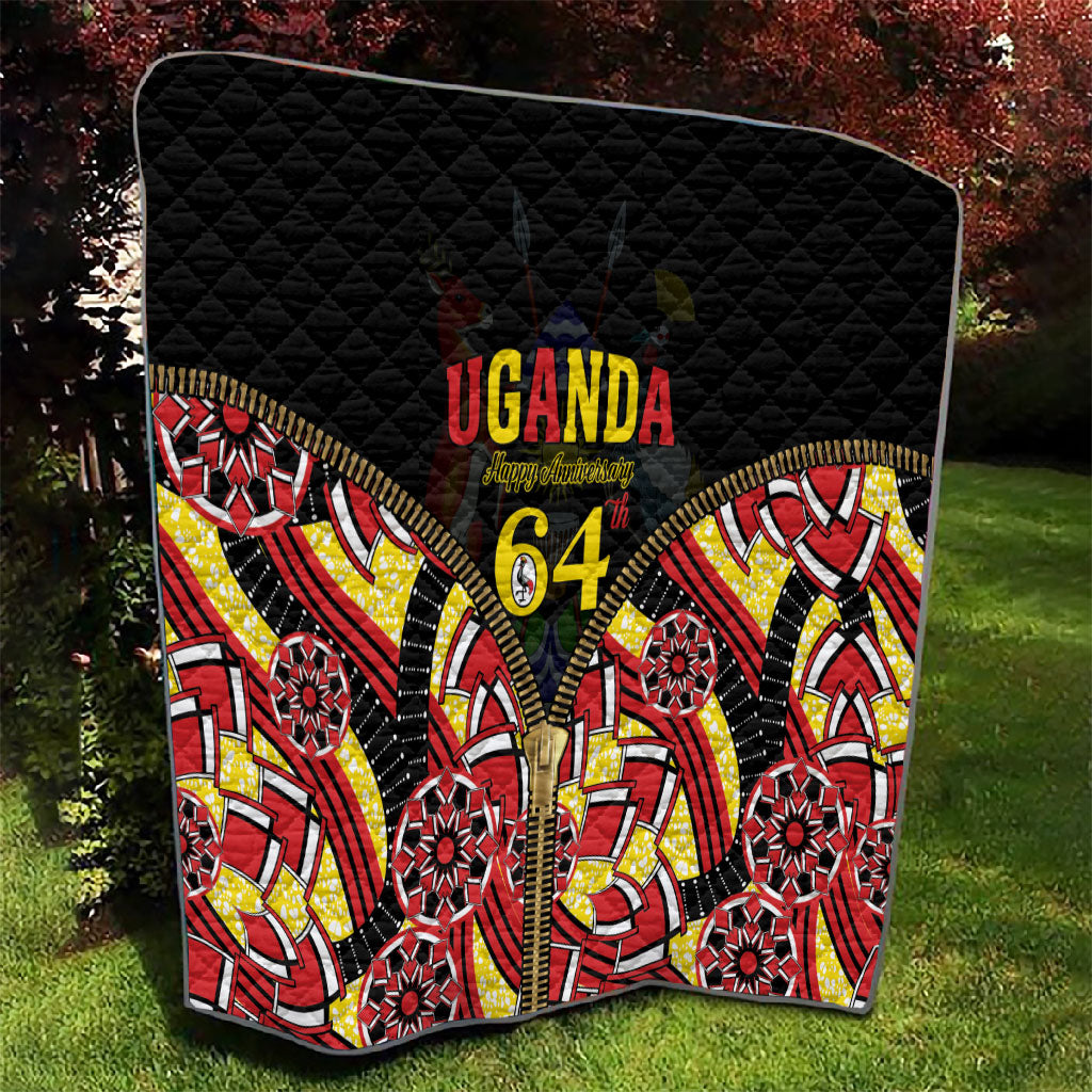 Uganda 64th Anniversary Quilt Happy Independence Day