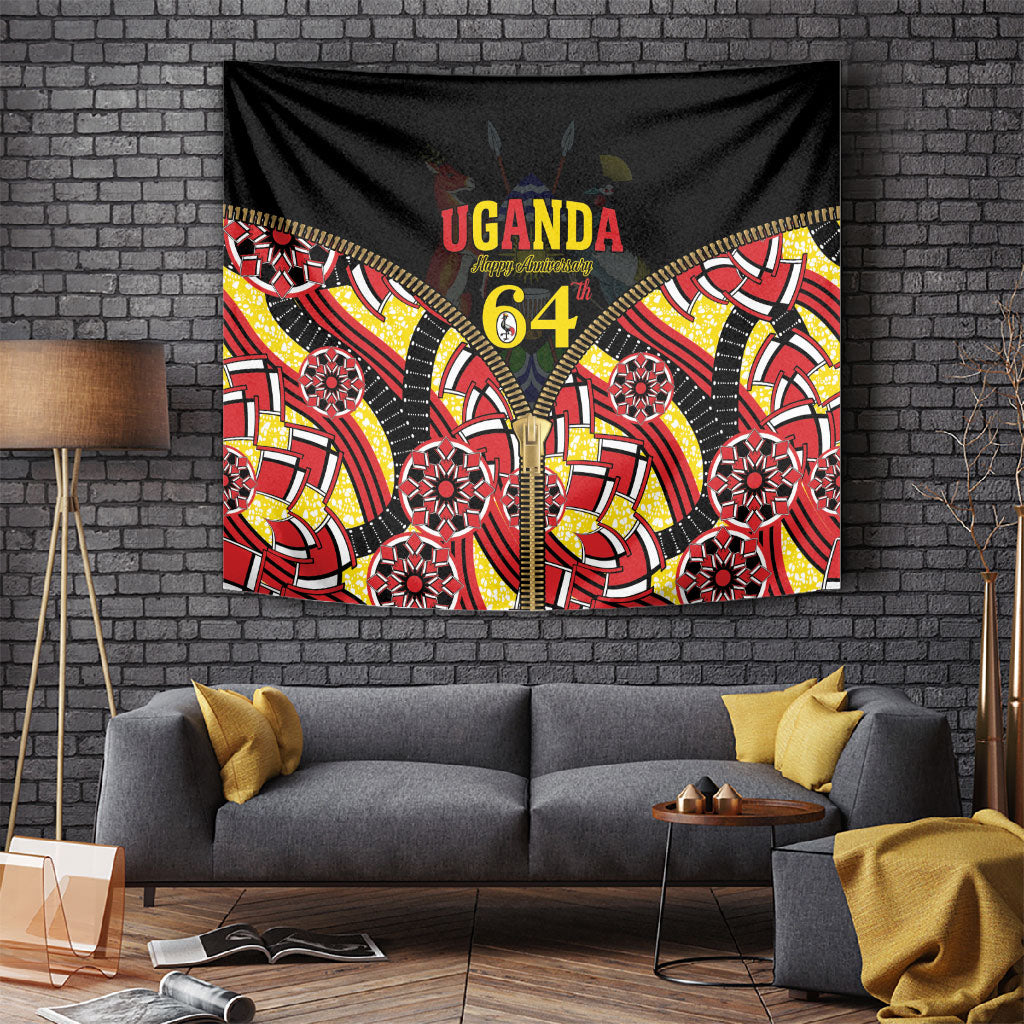 Uganda 64th Anniversary Tapestry Happy Independence Day