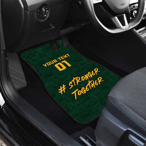 South Africa Rugby Car Mats - Stronger Together, Stronger Forever, Bokke World Cup