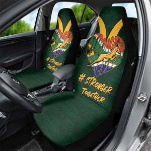 South Africa Rugby Car Seat Cover - Stronger Together, Stronger Forever, Bokke World Cup