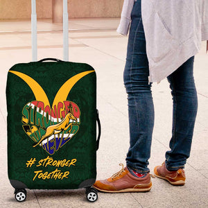 South Africa Rugby Luggage Cover - Stronger Together, Stronger Forever, Bokke World Cup