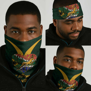 South Africa Rugby Neck Gaiter - Stronger Together, Stronger Forever, Bokke World Cup LT01