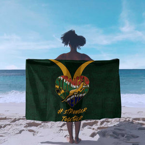 South Africa Rugby Sarong - Stronger Together, Stronger Forever, Bokke World Cup